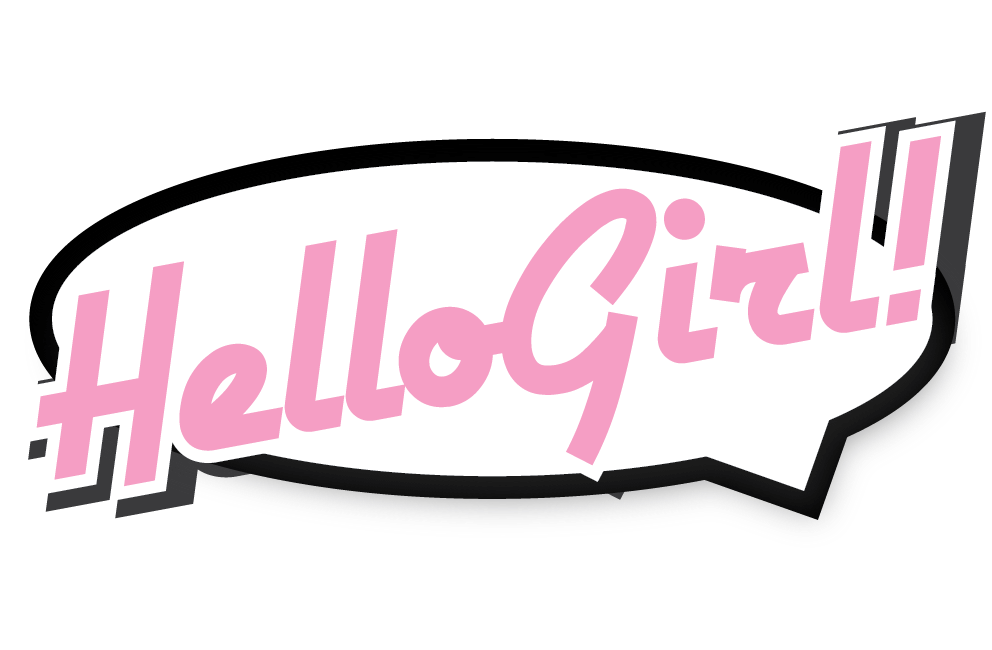 hello girl logo